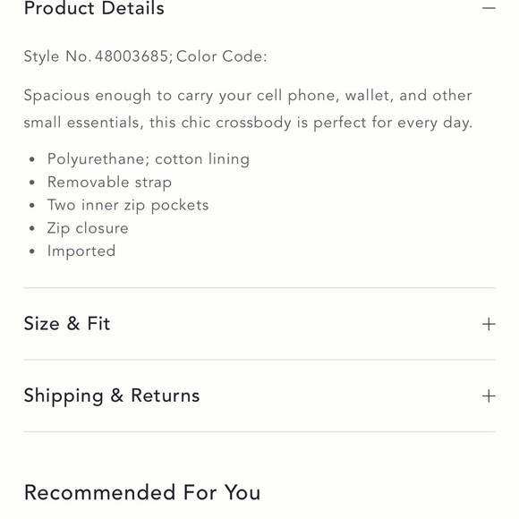 Anthropologie small/tiny vegan leather bag new condition vegan leather - Picture 12 of 13